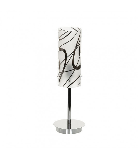 Lampe de table Hello Métal Chrome 1 ampoule 46cm