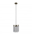 Suspension Sabrig Bronze antique 1 ampoule 120cm