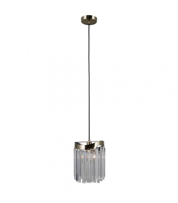 Sabrig Lampada a sospensione in bronzo antico 1 lampadina 120cm