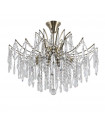 Mallola Design ceiling light 2 bulbs Steel Antique bronze