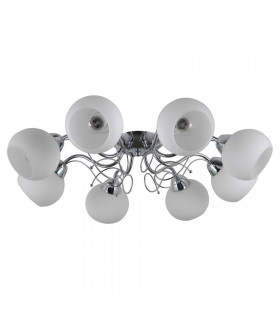 Deckenleuchte Masseri Chromstahl 8 flammig 25cm