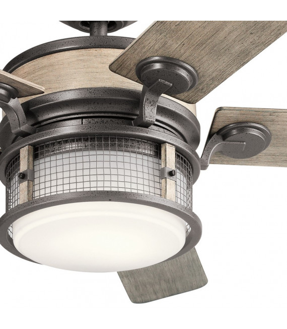 Ventilatore da Soffitto Kichler Grigio Antico 42 Cm