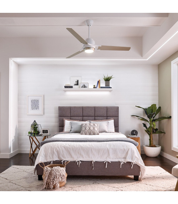 Ventilatore da Soffitto Kichler Argento 46 Cm
