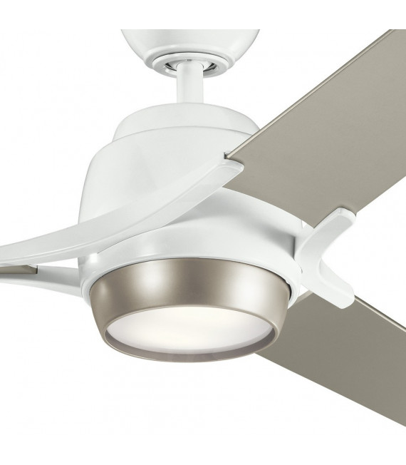 Ventilatore da Soffitto Kichler Argento 46 Cm