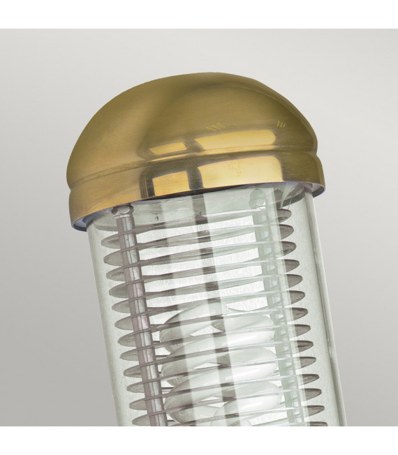 Applique moderne Lymington Laiton,teck 1 ampoule 30,5cm
