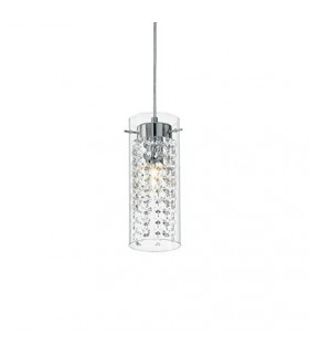 Design suspension Iguazu 1 bulb Chrome