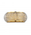 Design wall lamp Pasha Gold Metal 3 bulbs 12cm