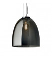 Eva pendant lamp 1 bulb Gray