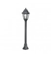 Garden floor lamp Anna Black 1 bulb 110cm