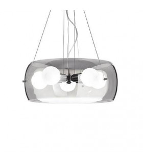 Audi-10 pendant lamp 5 bulbs Gray