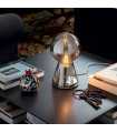 Birillo table lamp Smoked gray 1 bulb 30cm