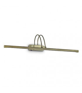 Cuadro de luz Bow Cristal dorado satinado 114 bombillas 18cm
