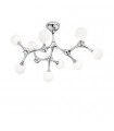 Ceiling light Nodino Chrome 9 bulbs 44cm