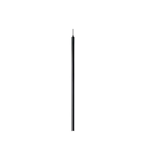 Ultrathin pendant lamp 1 bulb Black