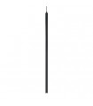 Ultrathin pendant lamp 1 bulb Black