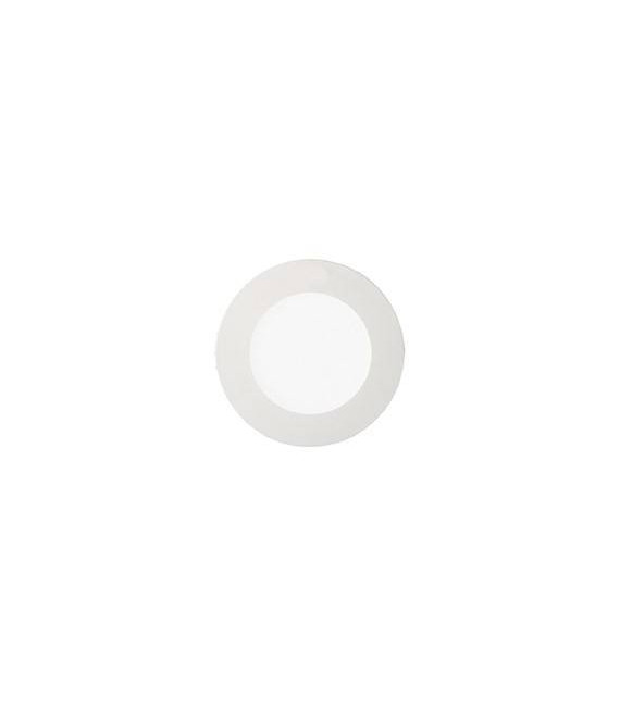 Spot encastré Groove blanc 1 ampoule 3,5cm