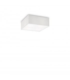 Plafón Ritz Tela Blanca 4 bombillas 15cm