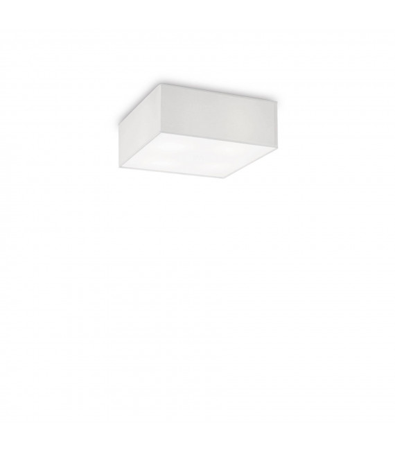 Ceiling lamp Ritz White fabric 4 bulbs 15cm