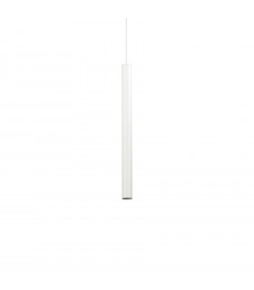 Suspension design Ultrathin Métal blanc 1 ampoule 60cm