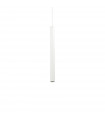 Design suspension Ultrathin White metal 1 bulb 60cm