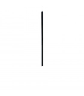 Design suspension Ultrathin Black Metal 1 bulb 60cm