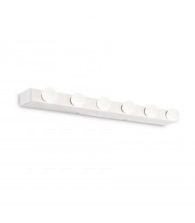 Prive wall light White metal 6 bulbs 4cm