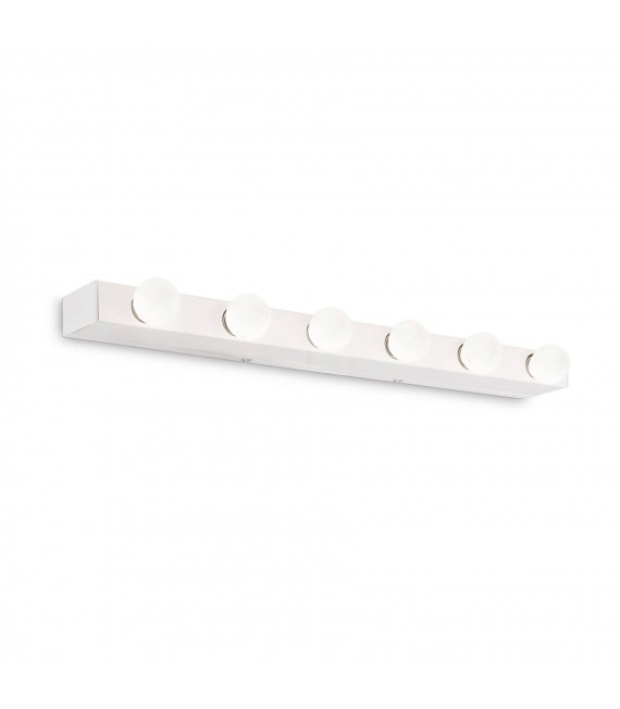 Applique murale Prive Métal blanc 6 ampoules 4cm