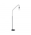 Lampadaire Minimal Métal Noir 1 ampoule 175cm
