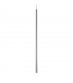 Suspension design Ultrathin Métal Chrome 1 ampoule 115cm