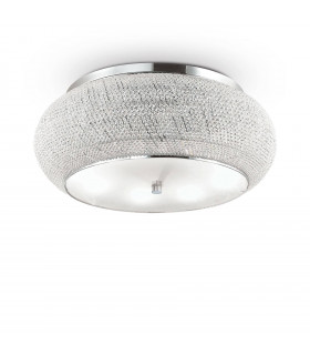 Ceiling light Design Pasha Metal Chrome 14 bulbs 28cm
