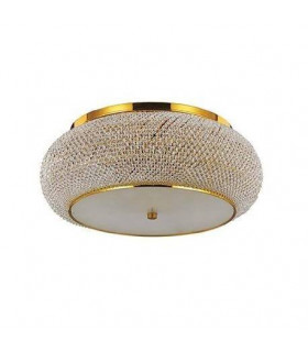 Ceiling light Design Pasha Gold Metal 14 bulbs 28cm