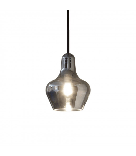 Lido Sospensione Vetro Fumé 1 lampadina 29cm