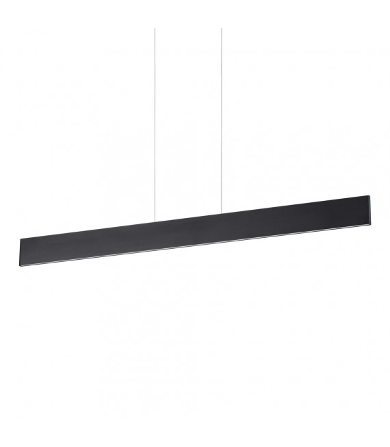 Desk pendant lamp Black metal 1 bulb 20cm