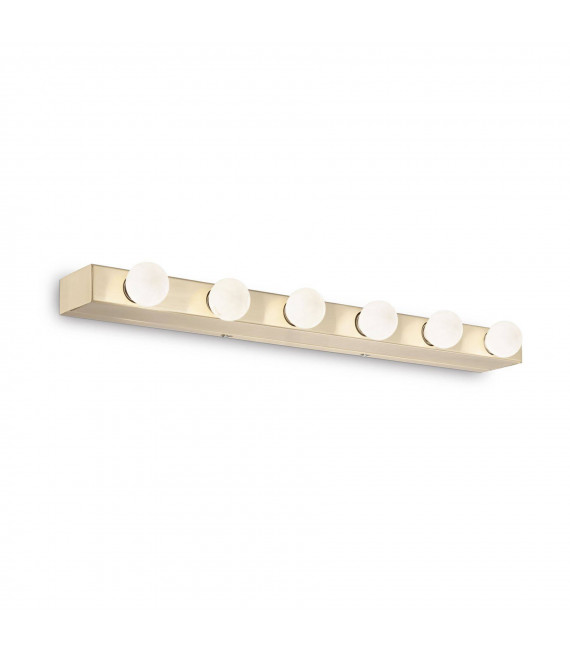 Applique da parete Prive Metal Brass 6 lampadine 4cm