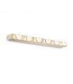 Applique murale Prive Métal Laiton 6 ampoules 4cm