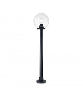 Bolardo de jardín Classic Resina Transparente 1 bombilla 130cm