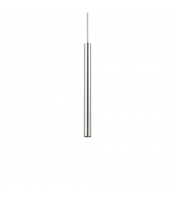Sospensione di design Ultrasottile Metallo Cromo 1 lampadina 60cm