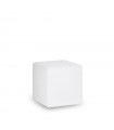 Lampe portable de jardin Luna Plastique blanc 1 ampoule 30cm