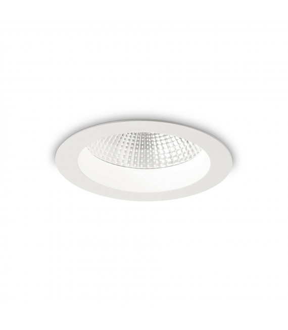 Foco empotrable Basic Aluminio Blanco 1 bombilla 7,1cm