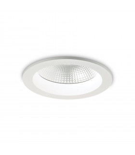 Faretto da incasso Basic Alluminio bianco 1 lampadina 8cm