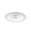 Spot encastré Basic Aluminium blanc 1 ampoule 8cm