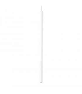 Suspension design Ultrathin Métal blanc 1 ampoule 115cm