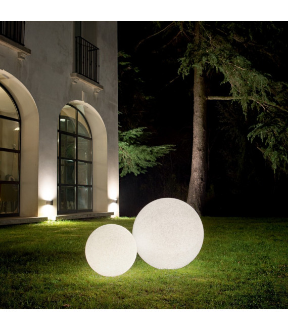 Portable garden lamp Doris White plastic 1 bulb 78cm