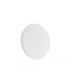 Aplique de pared Cover 1 luz aluminio blanco