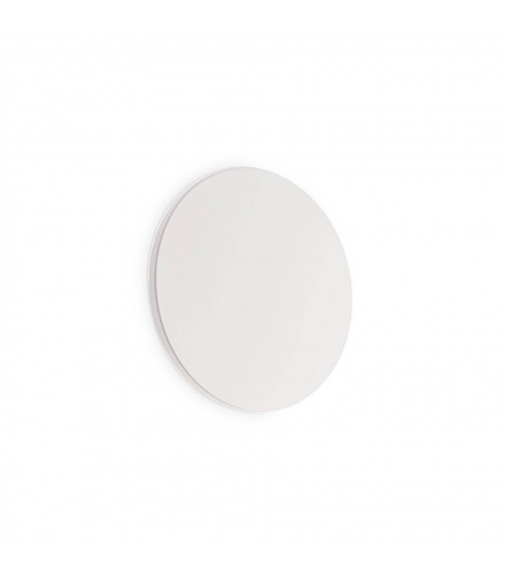 Applique Cover 1 luce in alluminio bianco