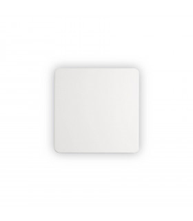 Wall light Cover Aluminum white 1 bulb 15cm
