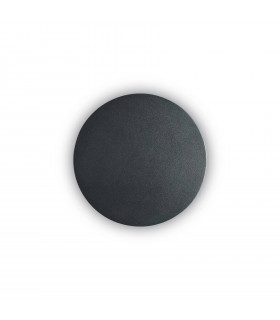 Aplique de pared Cover 1 luz Aluminio Negro