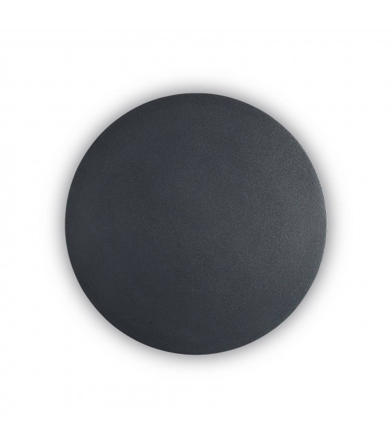 Aplique de pared Cover 1 luz Aluminio Negro