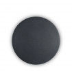 Applique murale Cover 1 ampoule Aluminium Noir