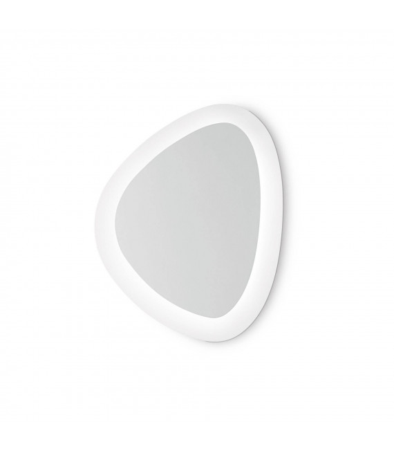 Applique LED intégré Gingle Métal blanc 125 ampoules 25cm